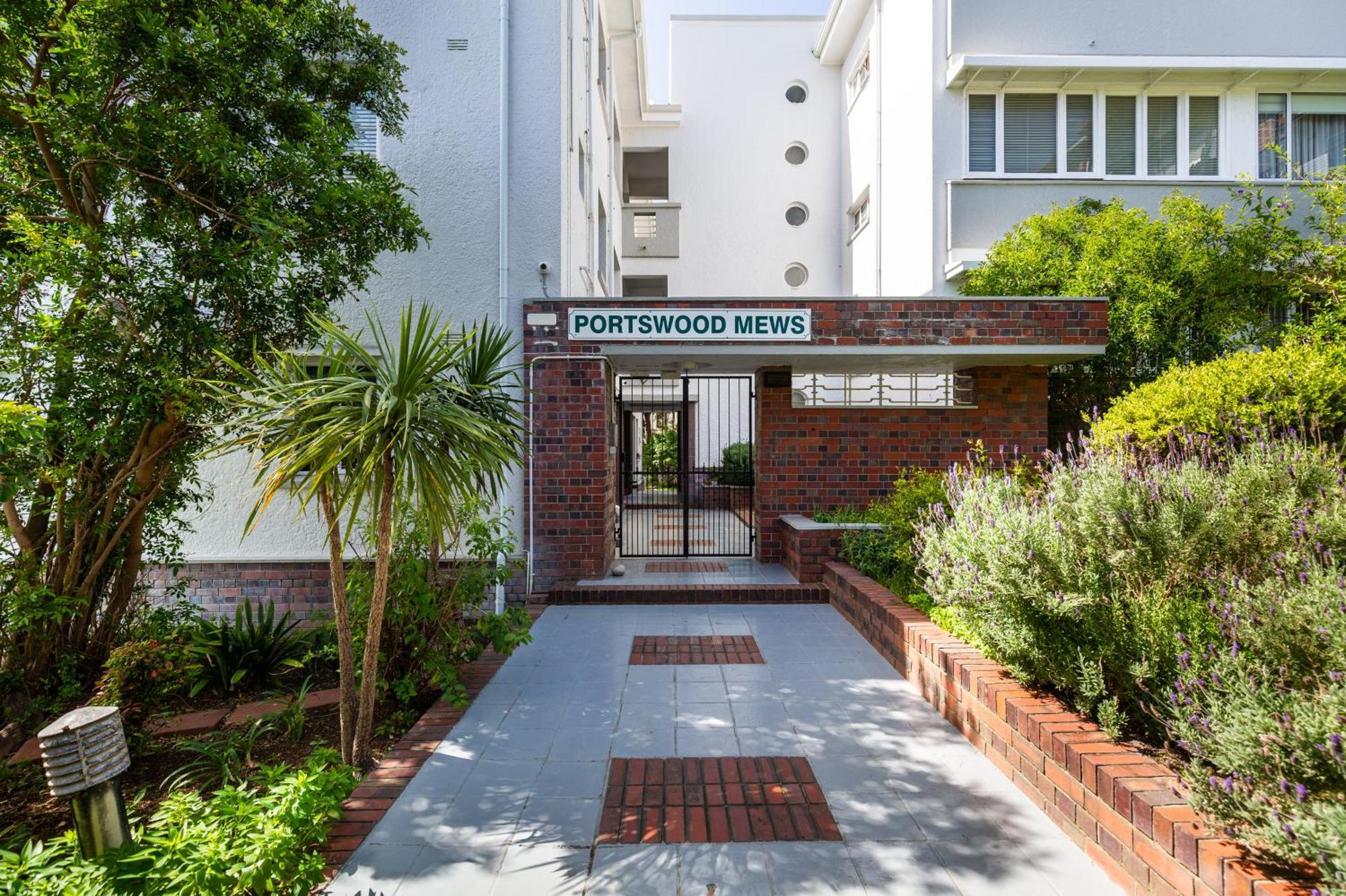 Portswood Mews - Chic White Studio Apartment Green Point Cape Town Eksteriør bilde